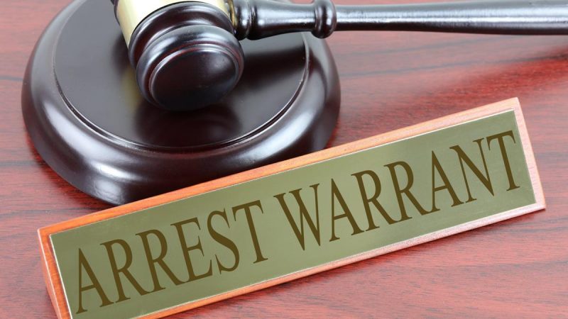 Where to find an active Arrest Warrant